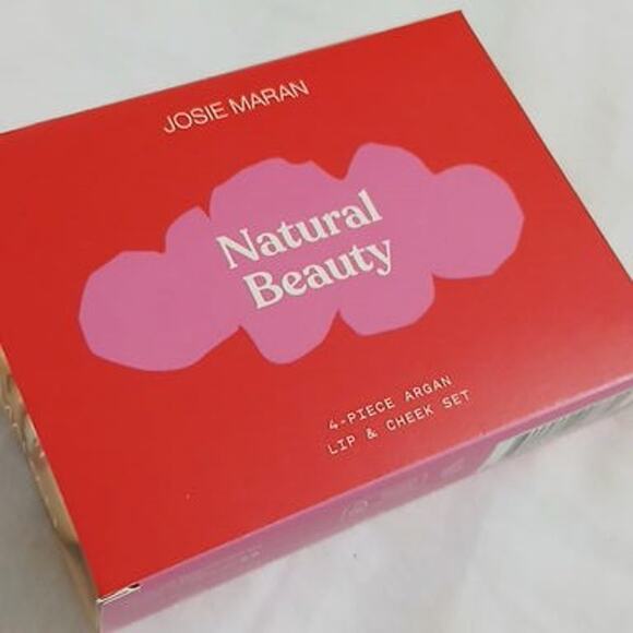 Josie Maran Natural Beauty 4-piece Argan Oil Lip & Cheek Set - Picture 2 of 11